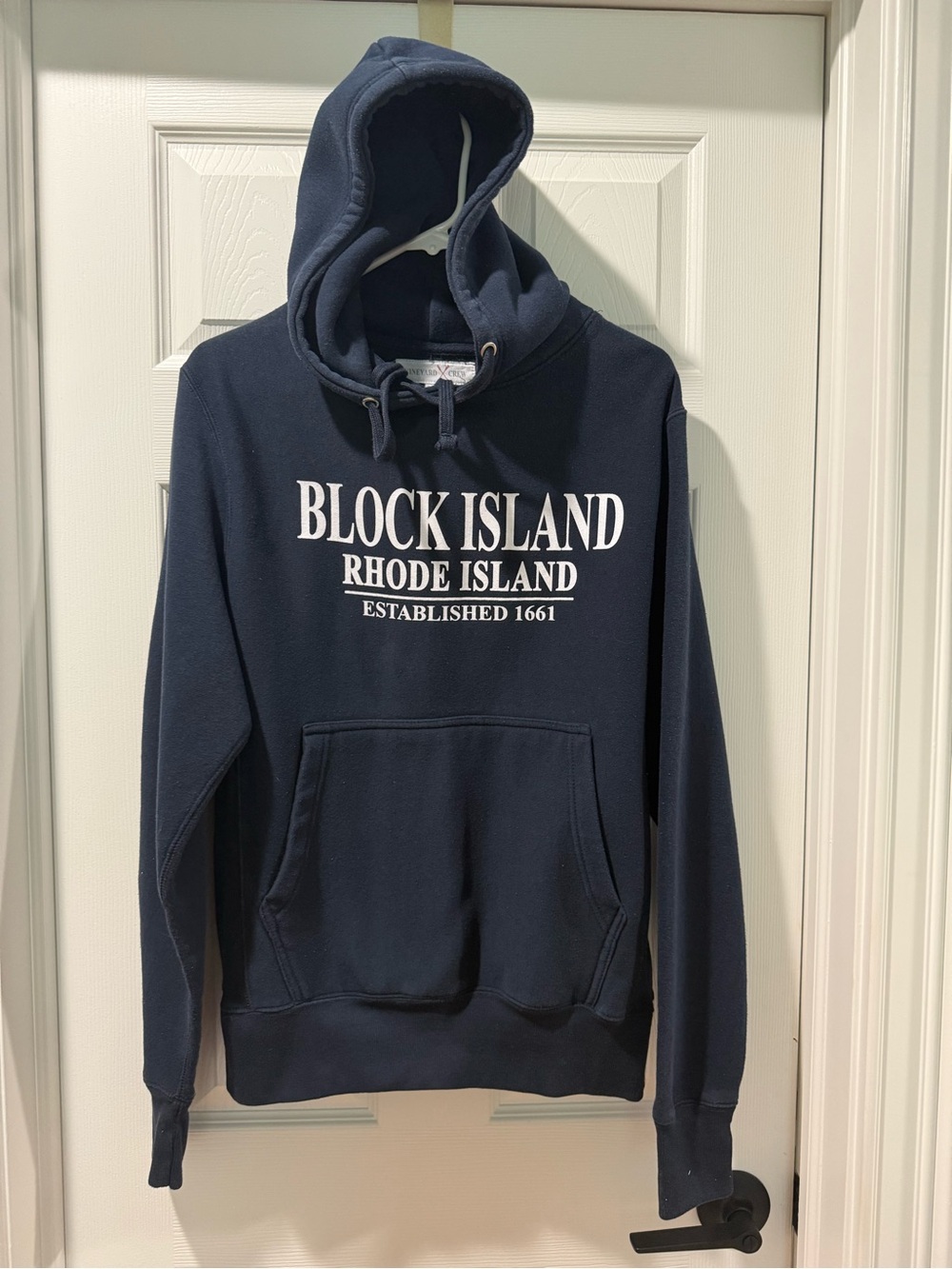 Block Island Rhode Island Navy Hoodie